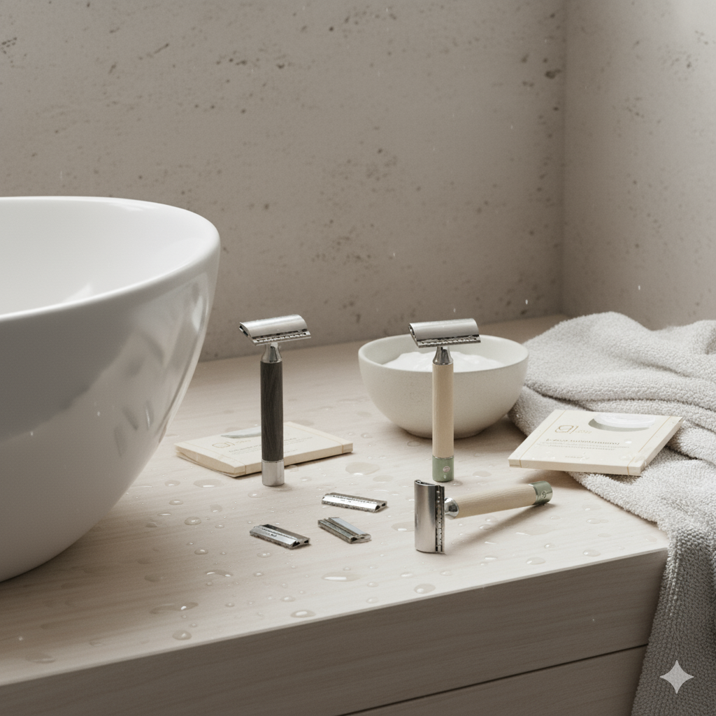 Como escolher uma lâmina de barbear quando sua pele é extremamente sensível